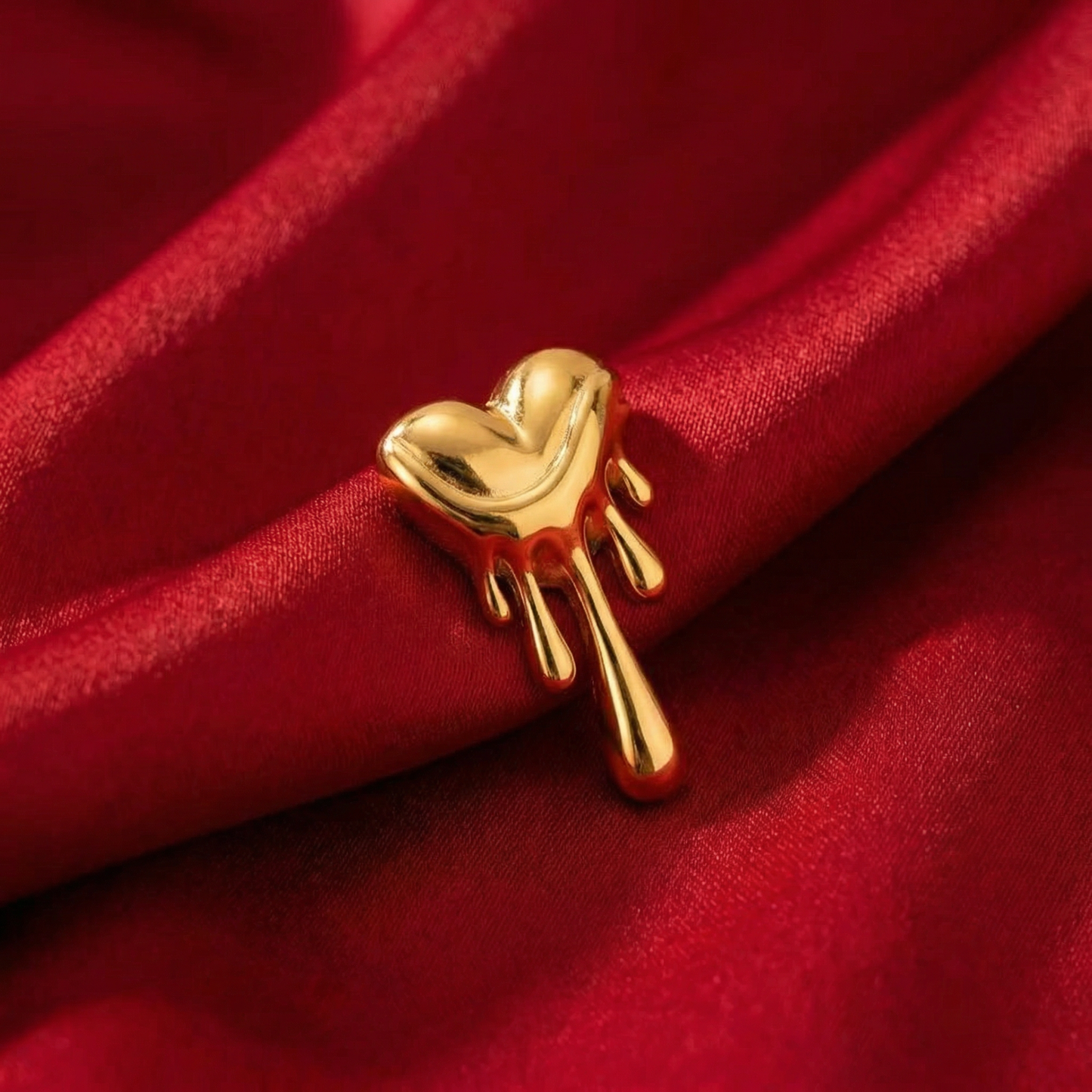 Molten Heart Earrings