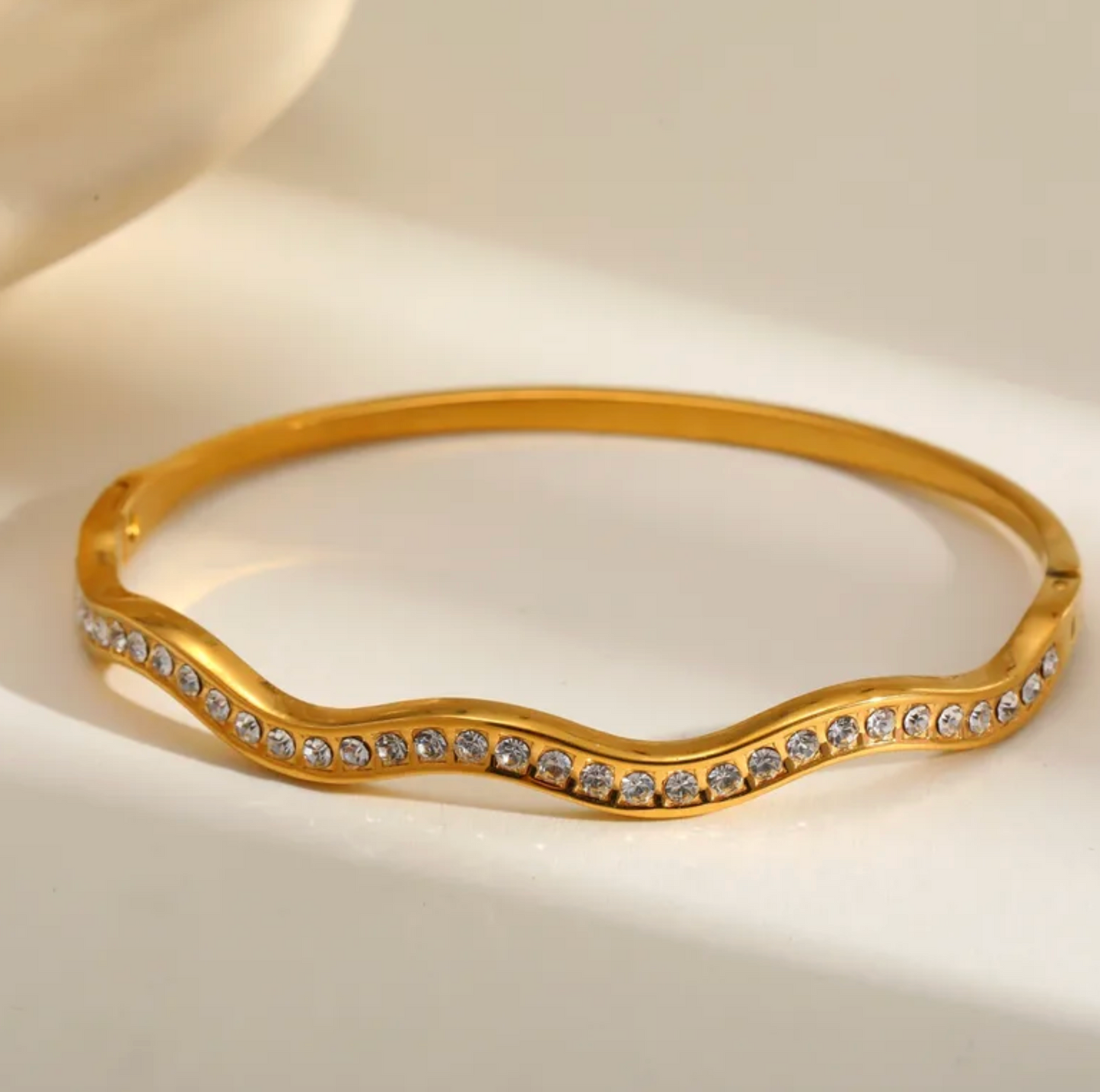 Crystal Current Bangle