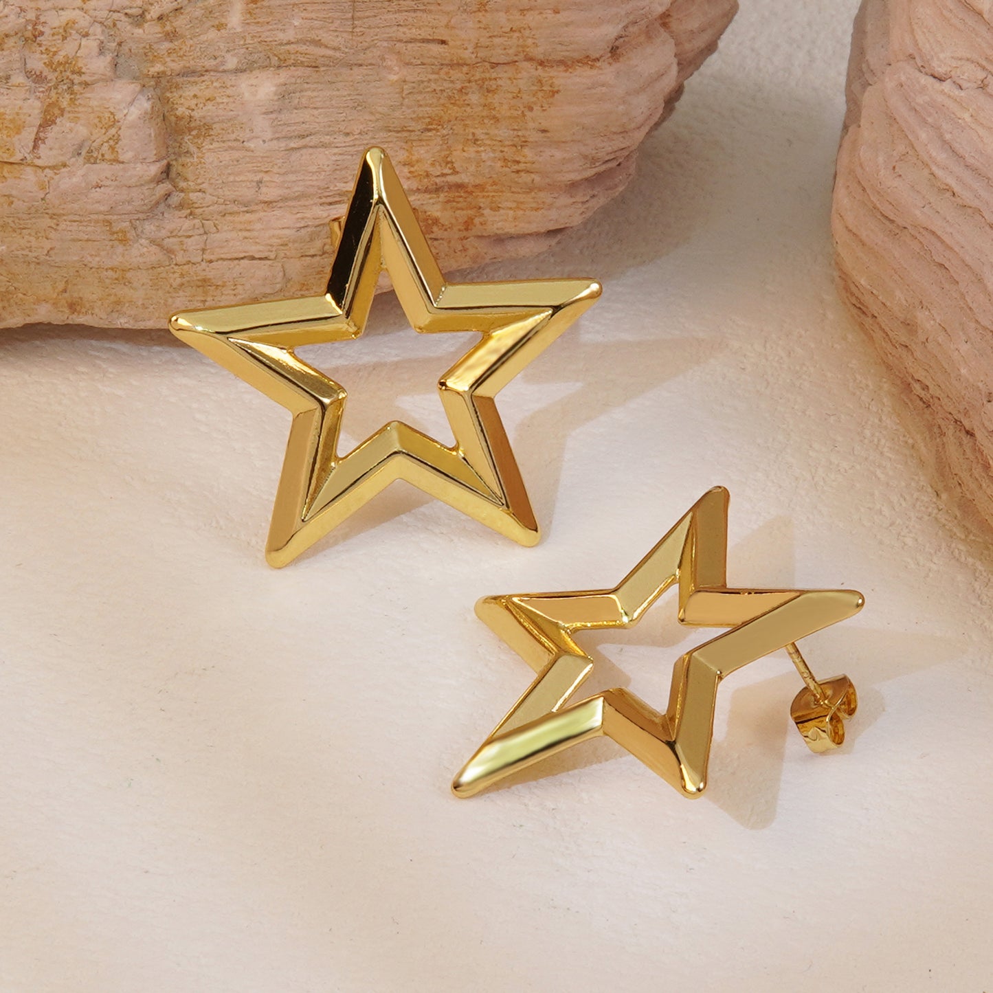 Chunky Star Studs