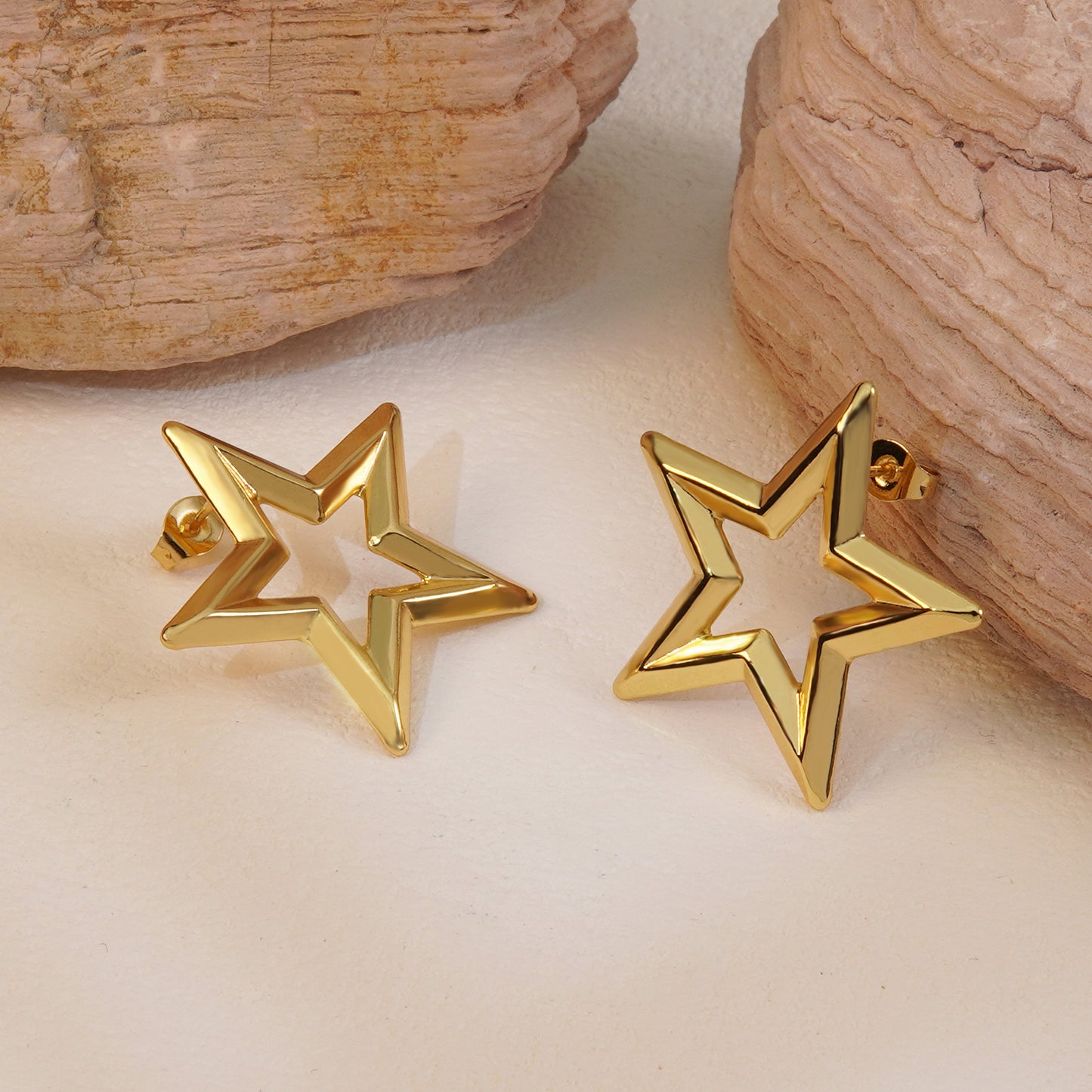 Chunky Star Studs