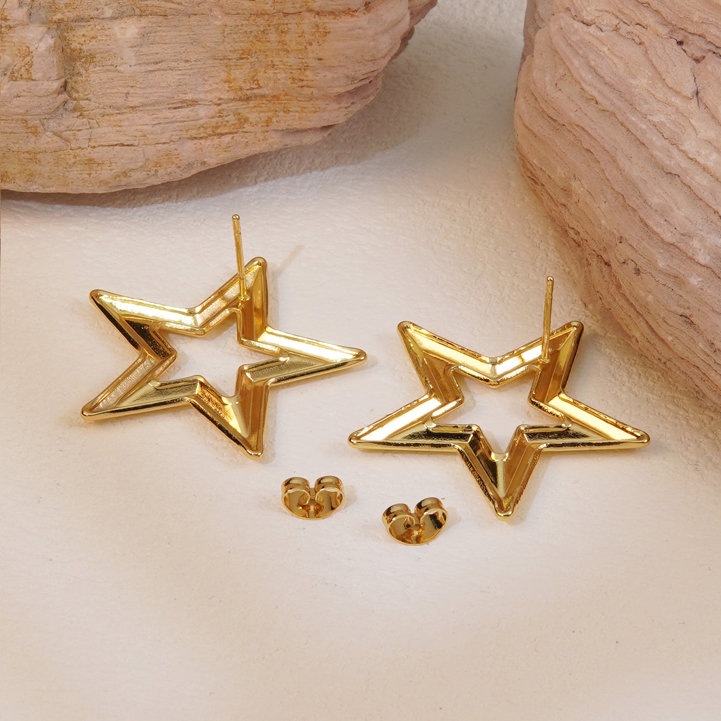 Chunky Star Studs