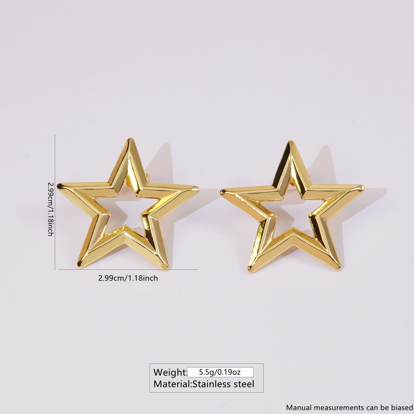 Chunky Star Studs