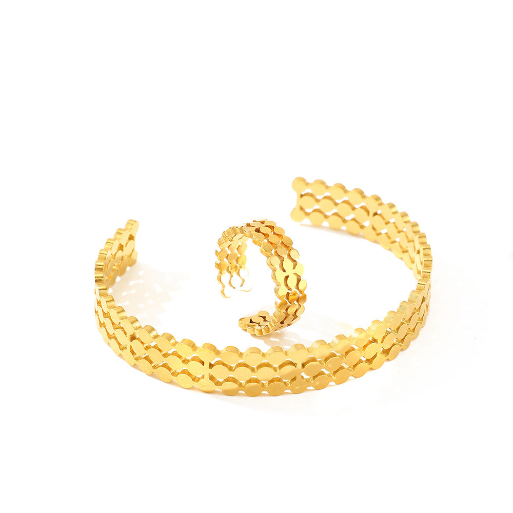 Honeycomb Cuff BRACELET