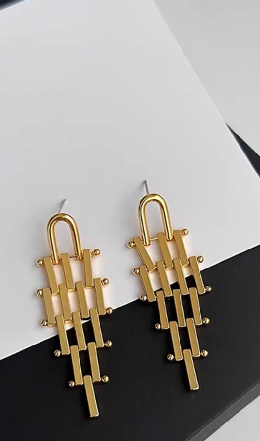 Hollow Tassel Earrings