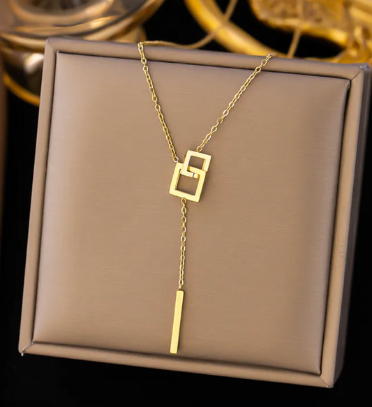 Classic Square Necklase