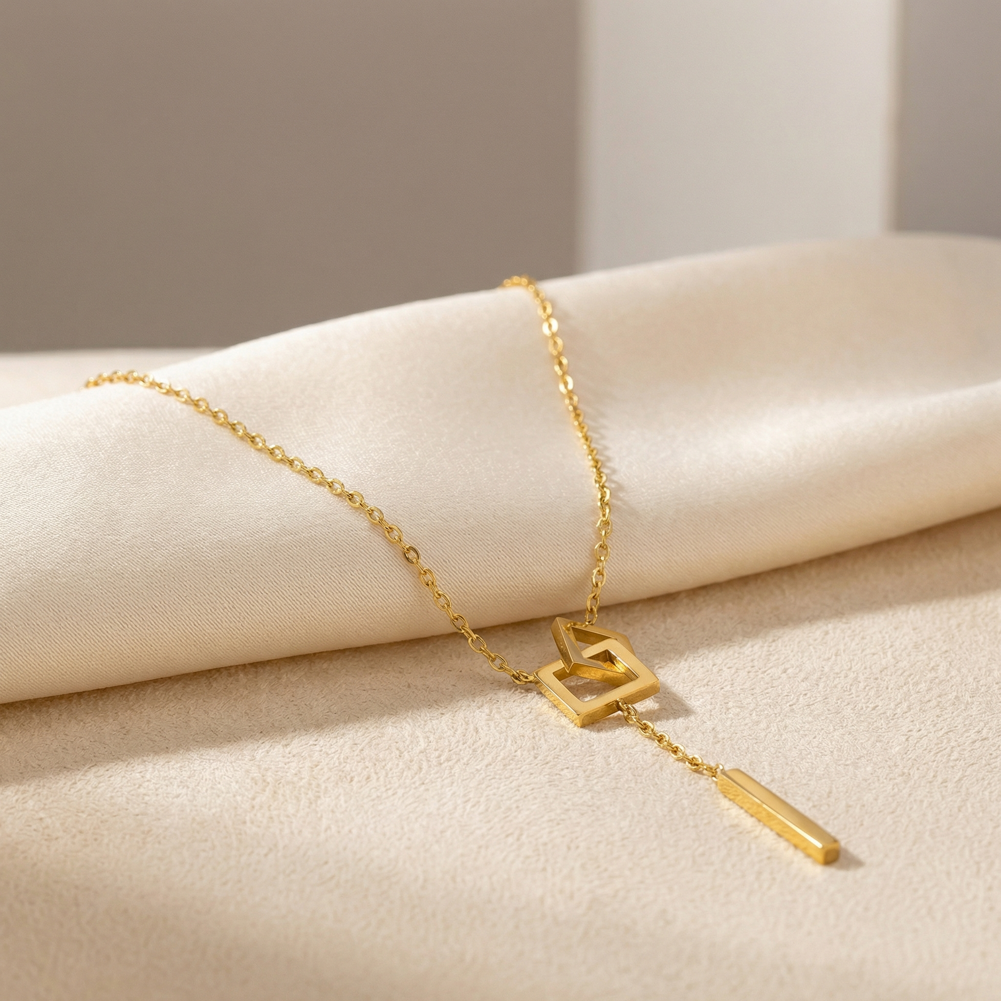 Classic Square Necklace