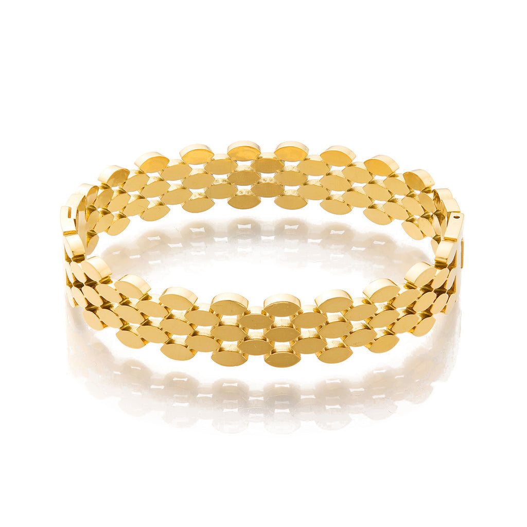 Chic Gold Reptile Chain Bracelet