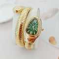 Serpentine Crystal Coil Watch