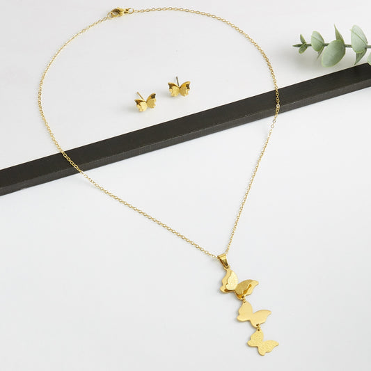 The Golden Papillon Cascade Set
