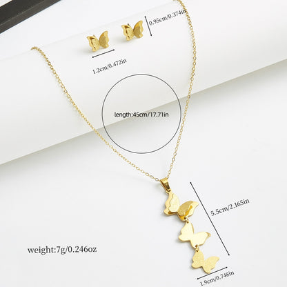 The Golden Papillon Cascade Set