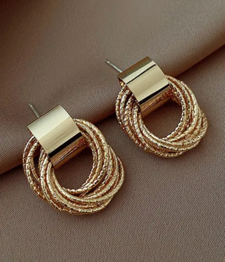 Multi Circle Ear Studs