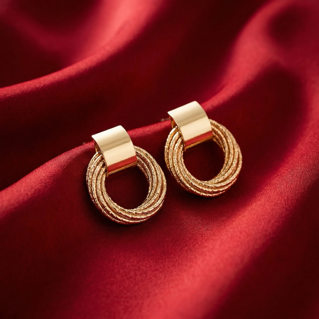 Multi Circle Ear Studs