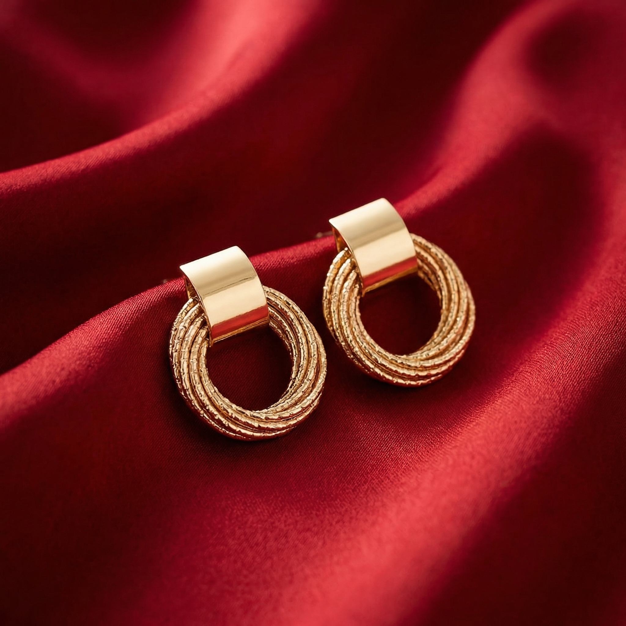 Multi Circle Ear Studs