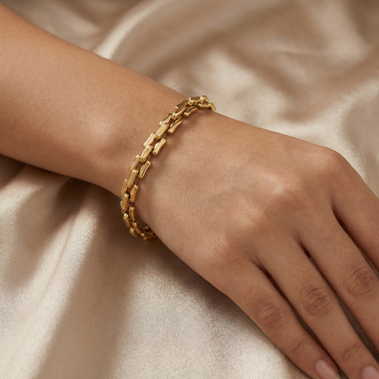 Contemporary Mariner Link Bracelet