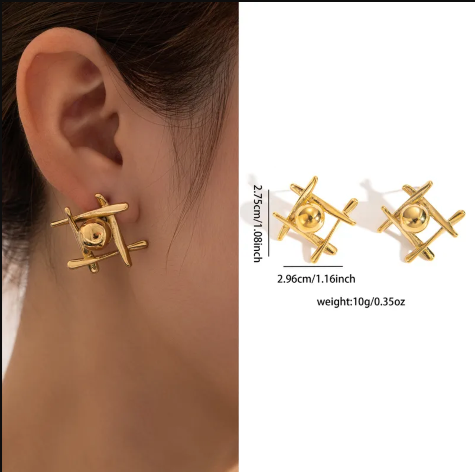 Abstract Grid Studs