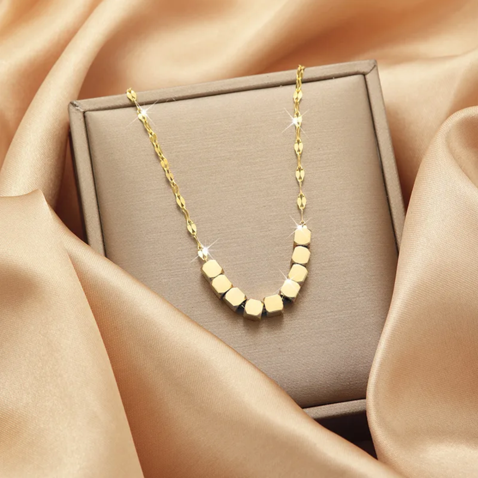 Auric Hexa Necklace