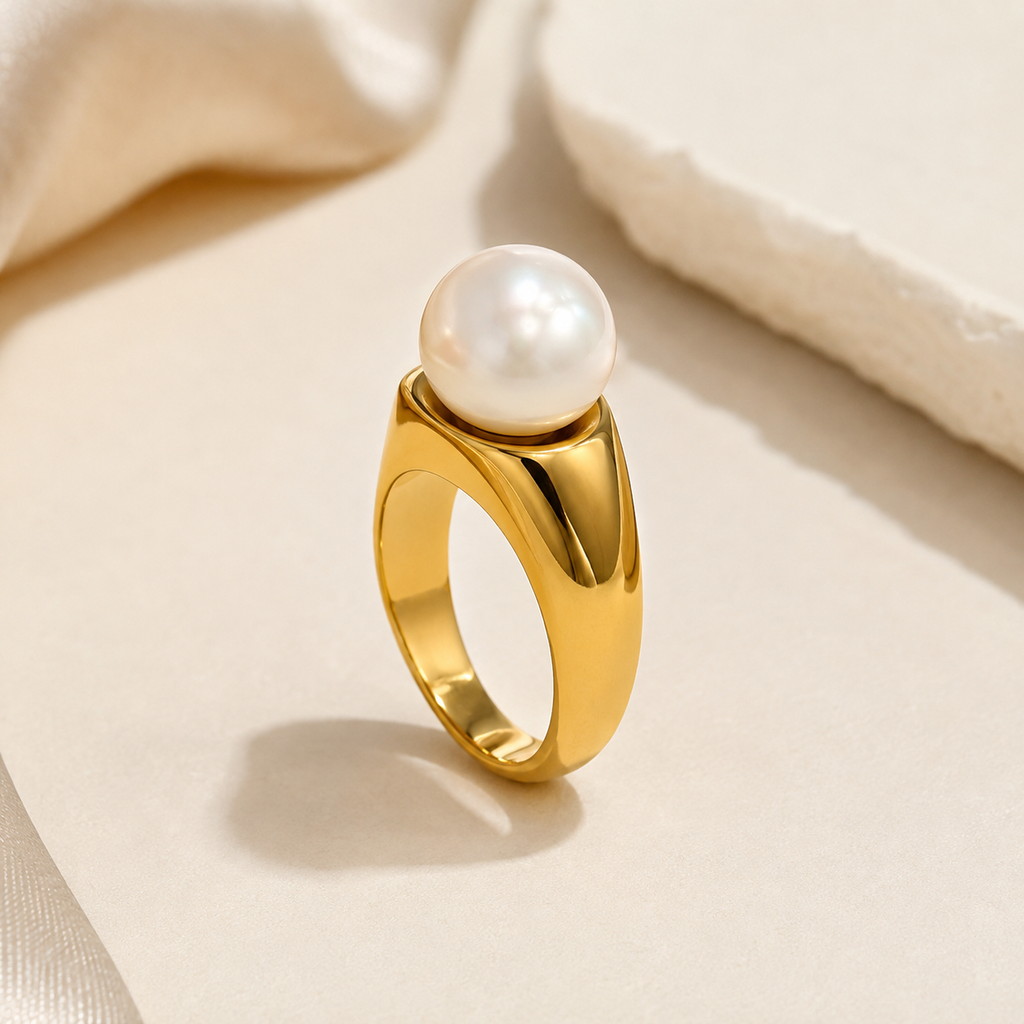 Single Pearl Ring
