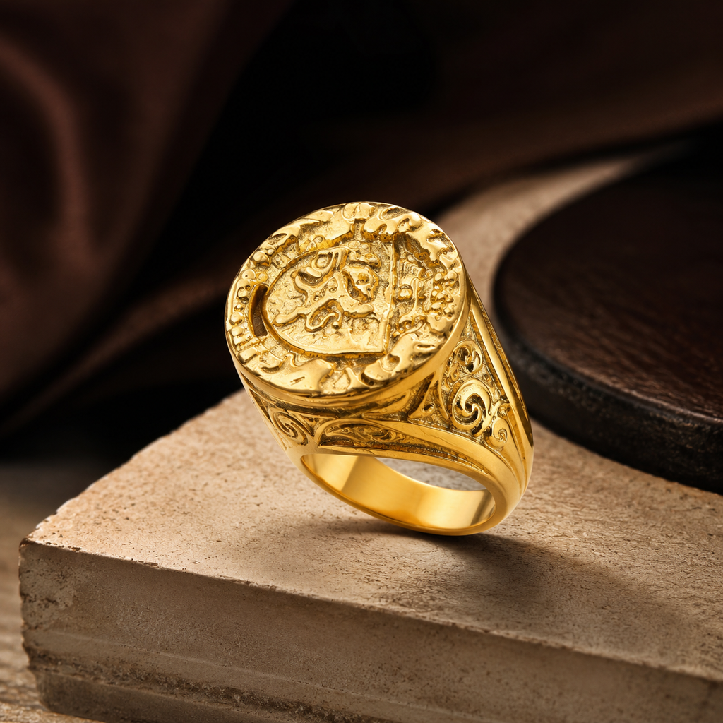 Men's Gold Plated Ring