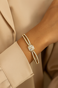 Radiant Pyramid Bangle