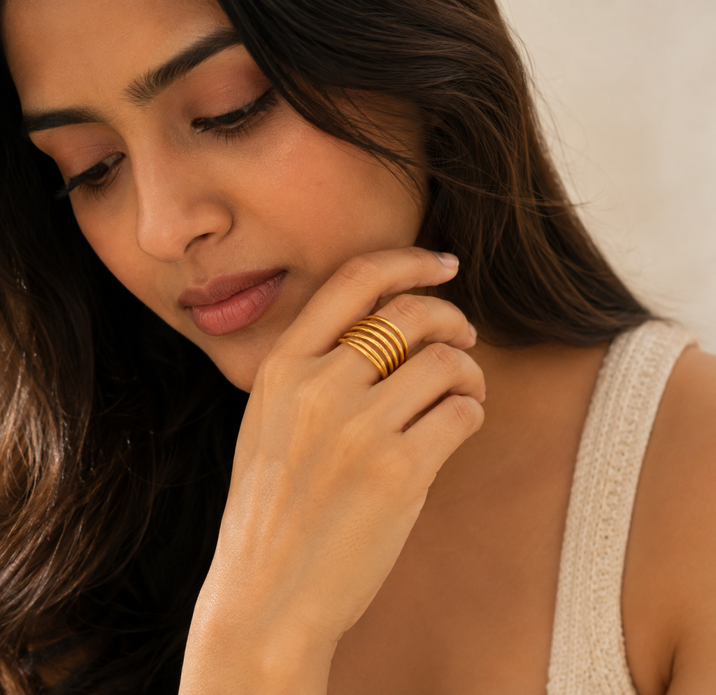 Spiral Dome Ring