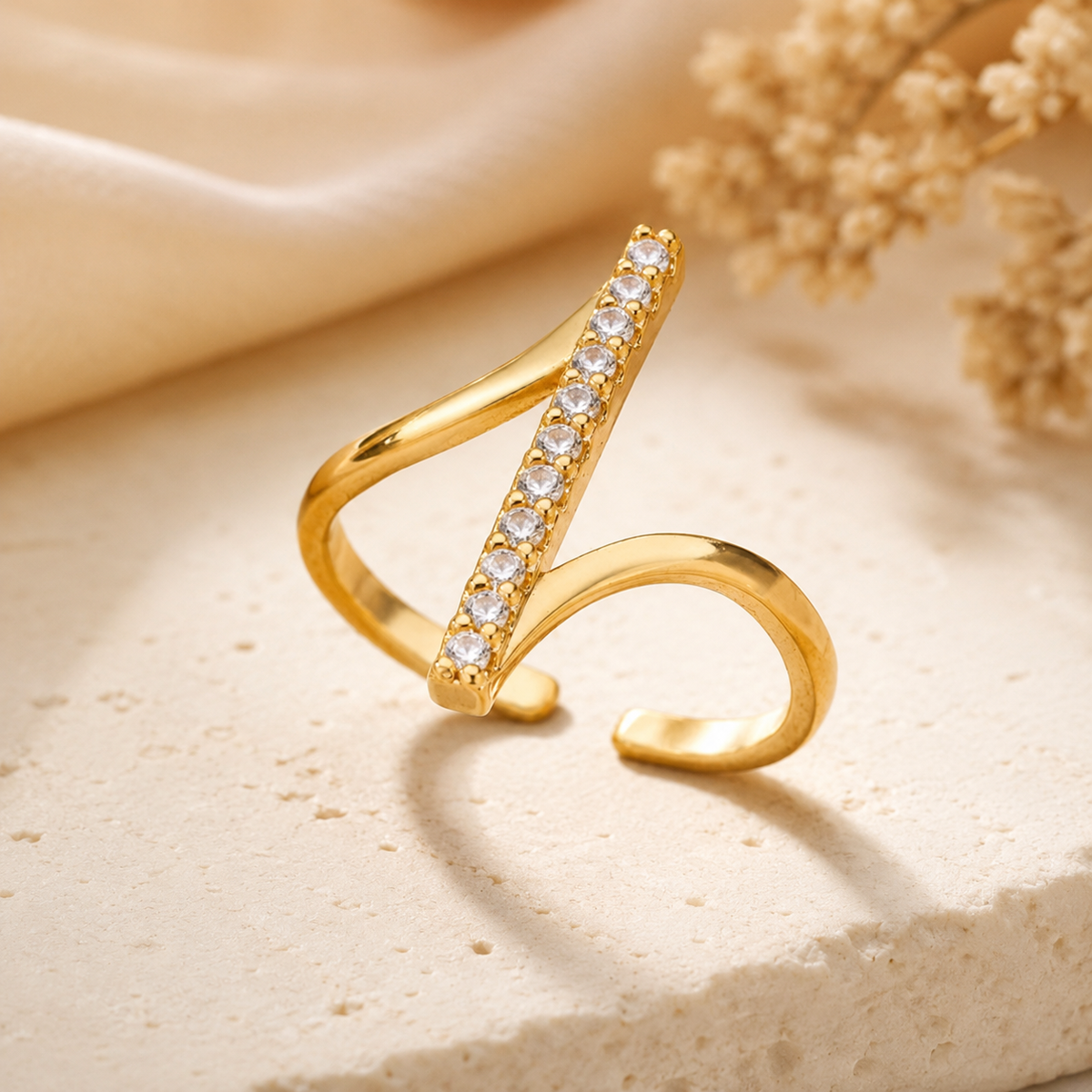 The Petal Wrap Ring