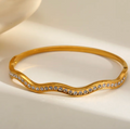 Crystal Current Bangle