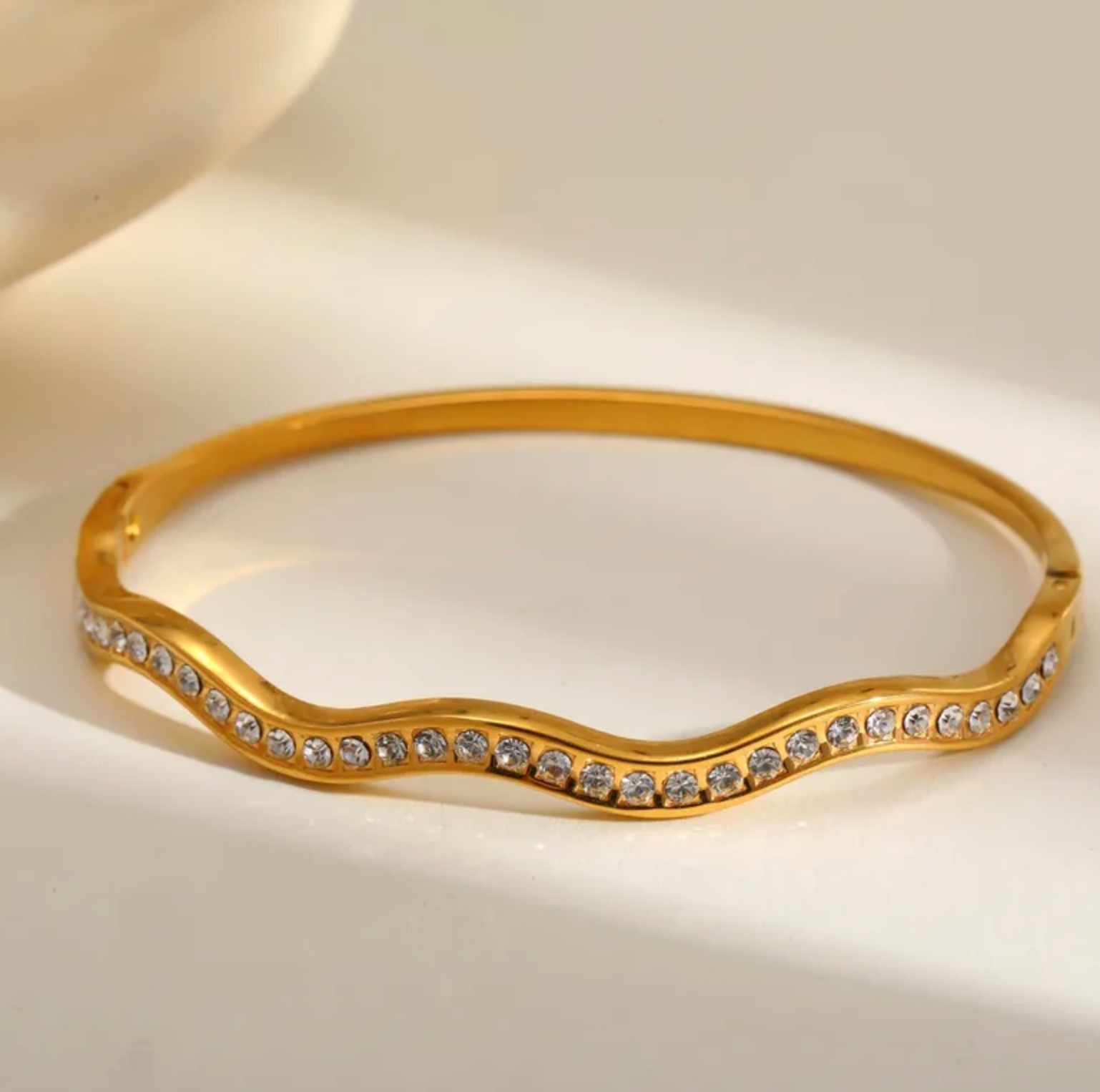 Crystal Current Bangle