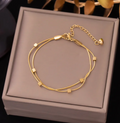 Double Strand Cube Bracelet