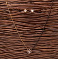Internal Square Mangalsutra Set