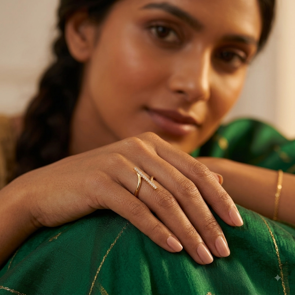 The Petal Wrap Ring