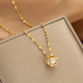 Gleam Square Necklace