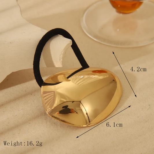 Glided Oval Hair-tie