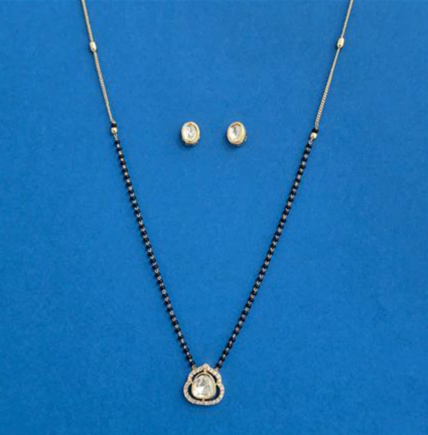Halo Charm Mangalsutra Set