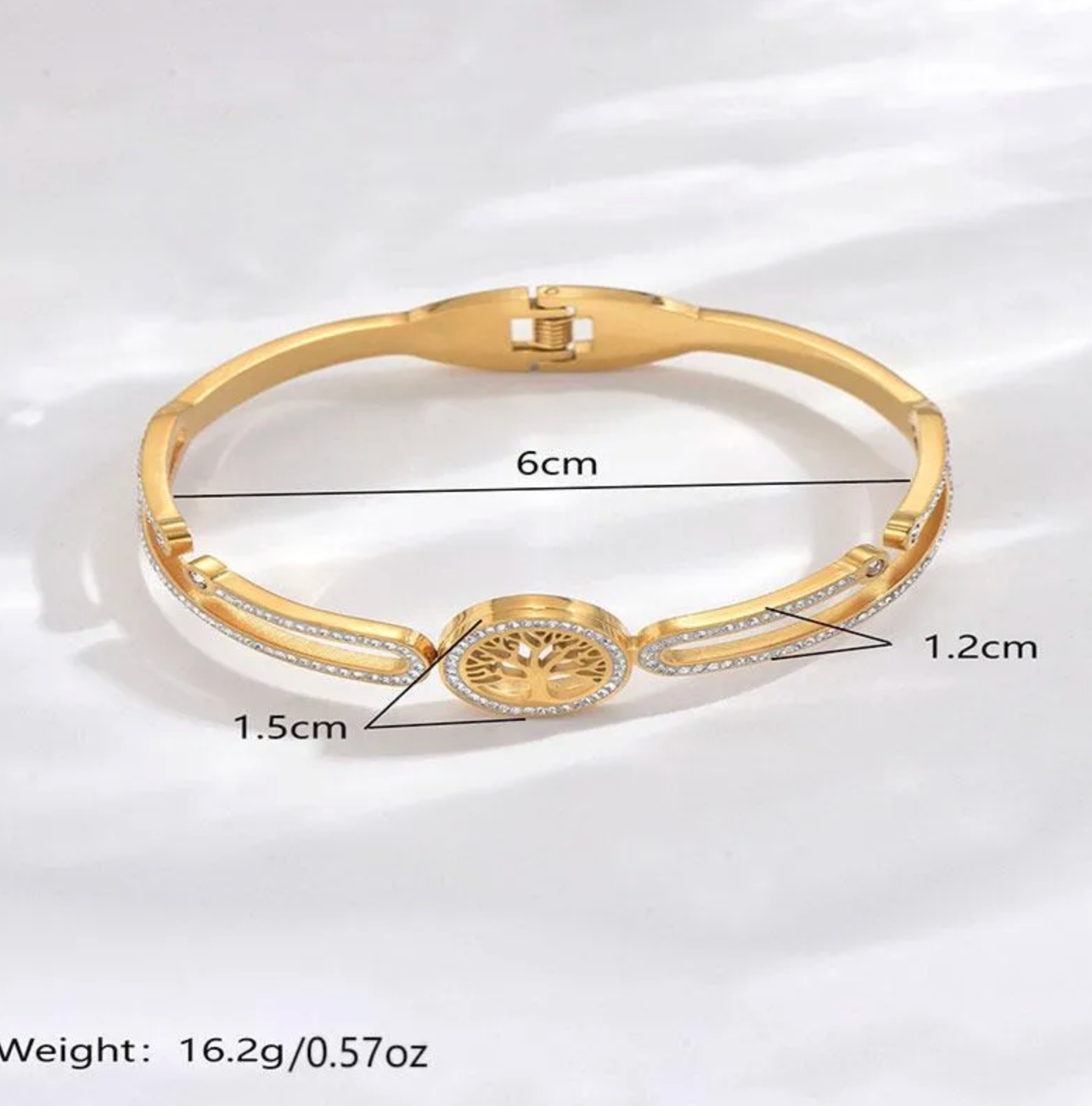 Hollow Lucky Tree Bracelet