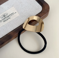 Hollow Oval Hair Tie
