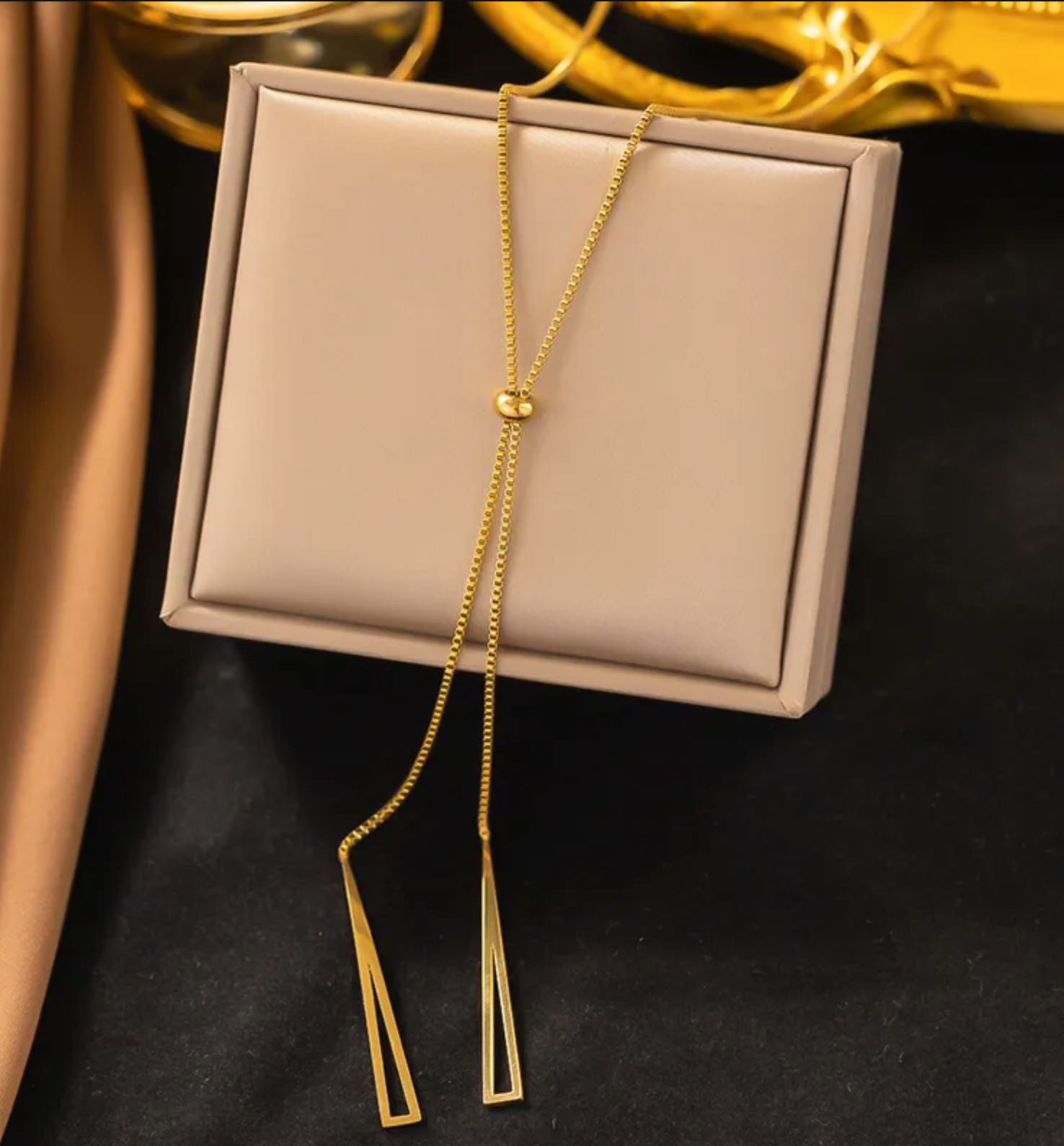 Infinity Drape Necklace