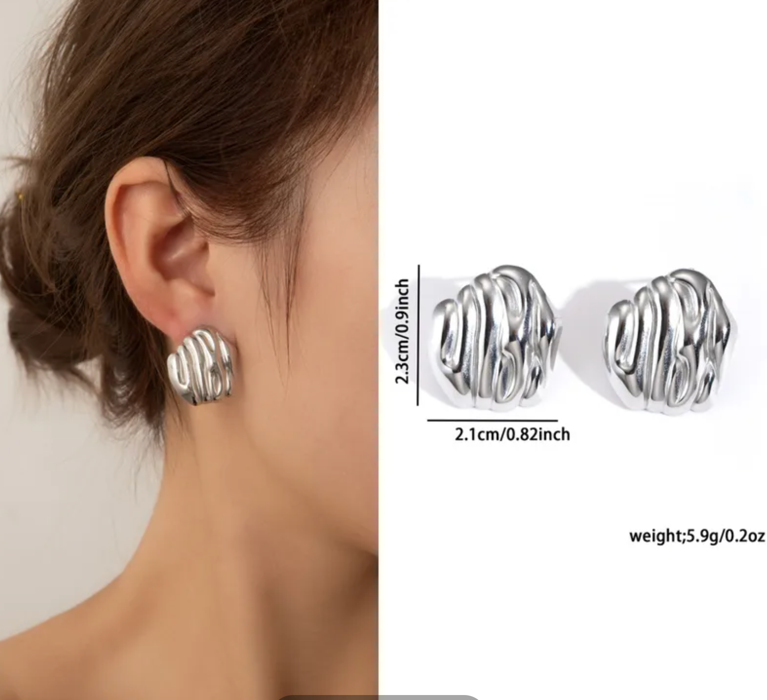 Molten Elegance Earrings