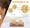 Molten Gold Studs