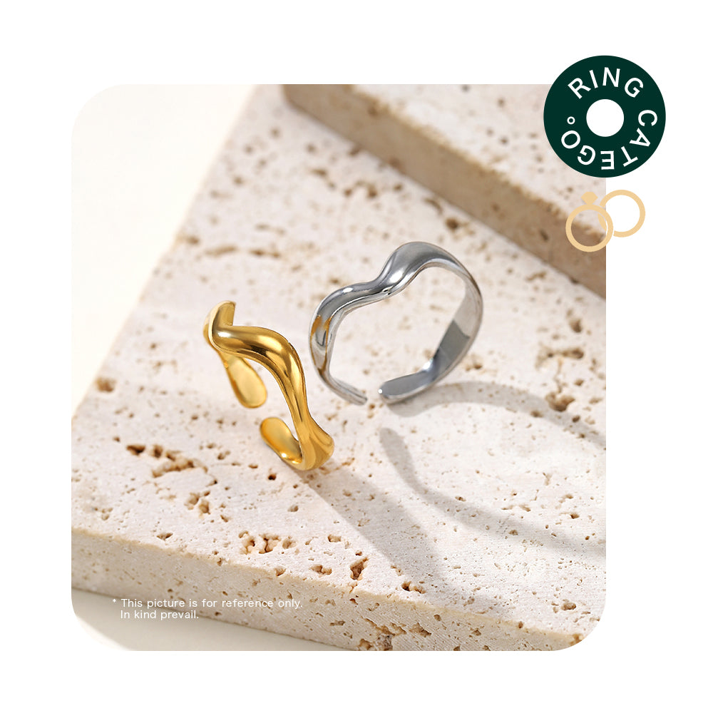 The Organic Contour Ring