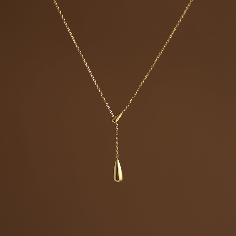 Water Droplet Necklace