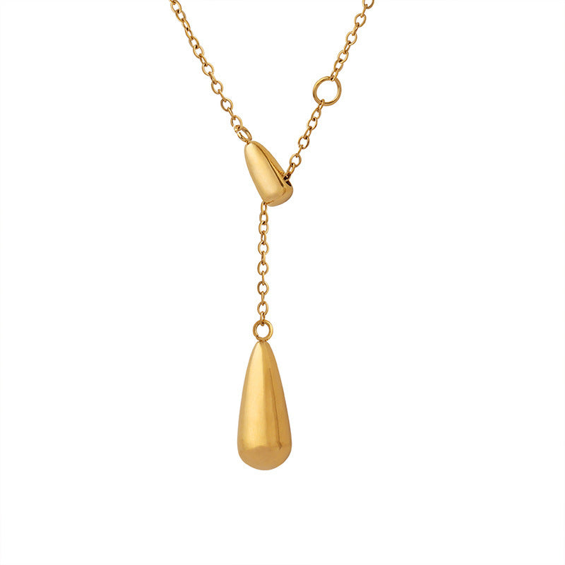 Water Droplet Necklace