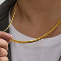The Classic Men's Herringbone Necklace