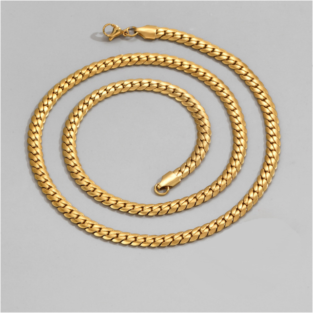 The Classic Men's Herringbone Necklace
