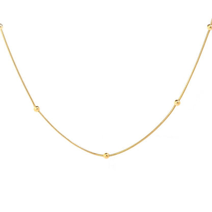 Snake Bead Chain Round