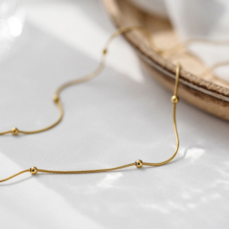 Snake Bead Chain Round