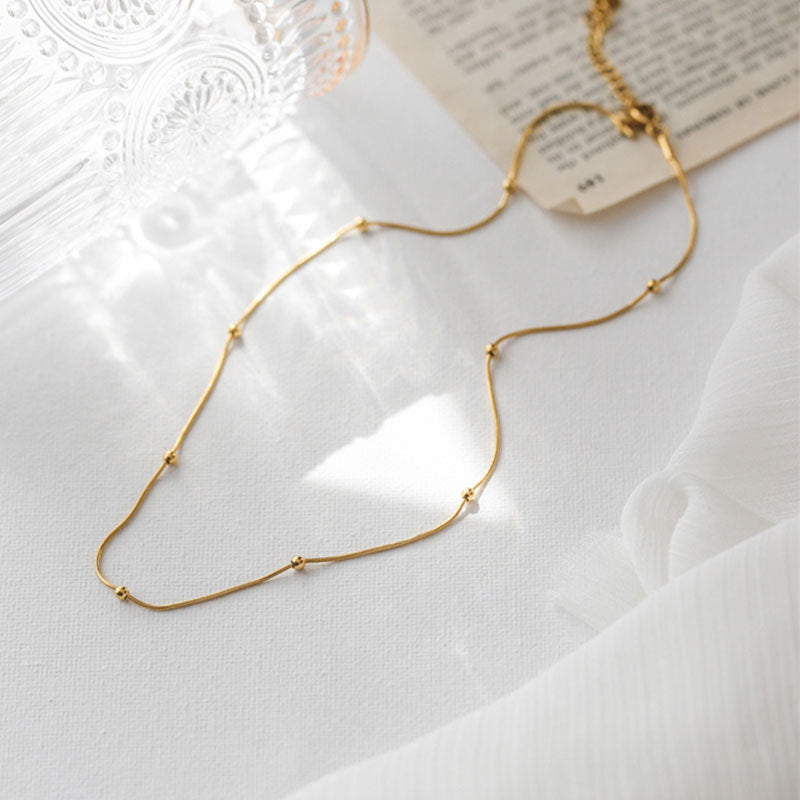 Snake Bead Chain Round