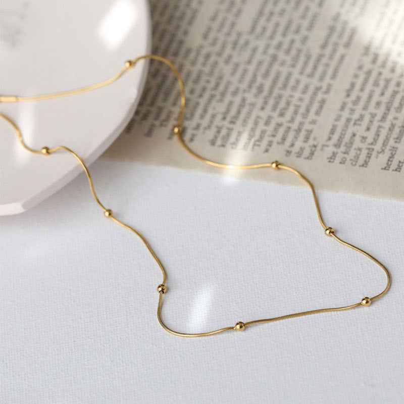 Snake Bead Chain Round