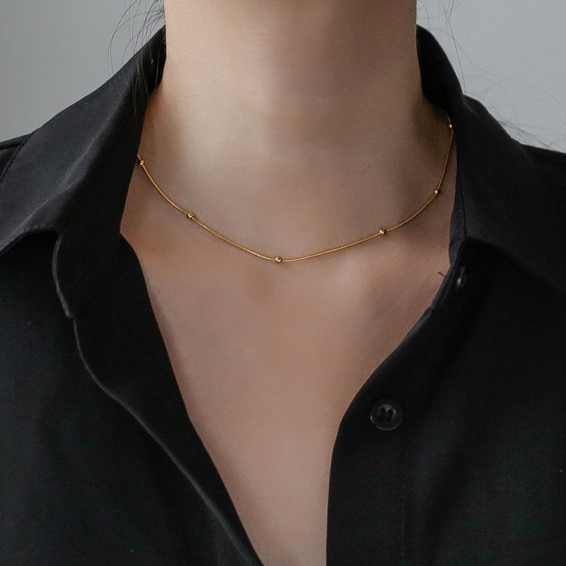 Snake Bead Chain Round