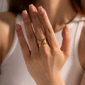 Moonlit Hug Ring