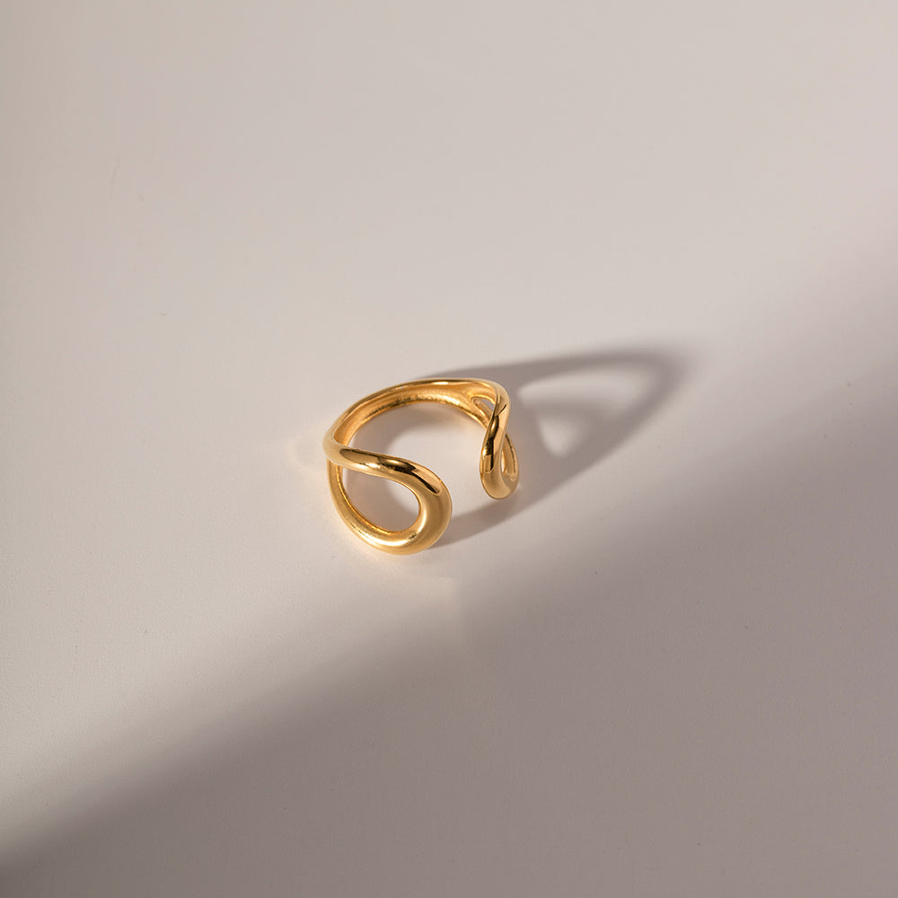 Moonlit Hug Ring